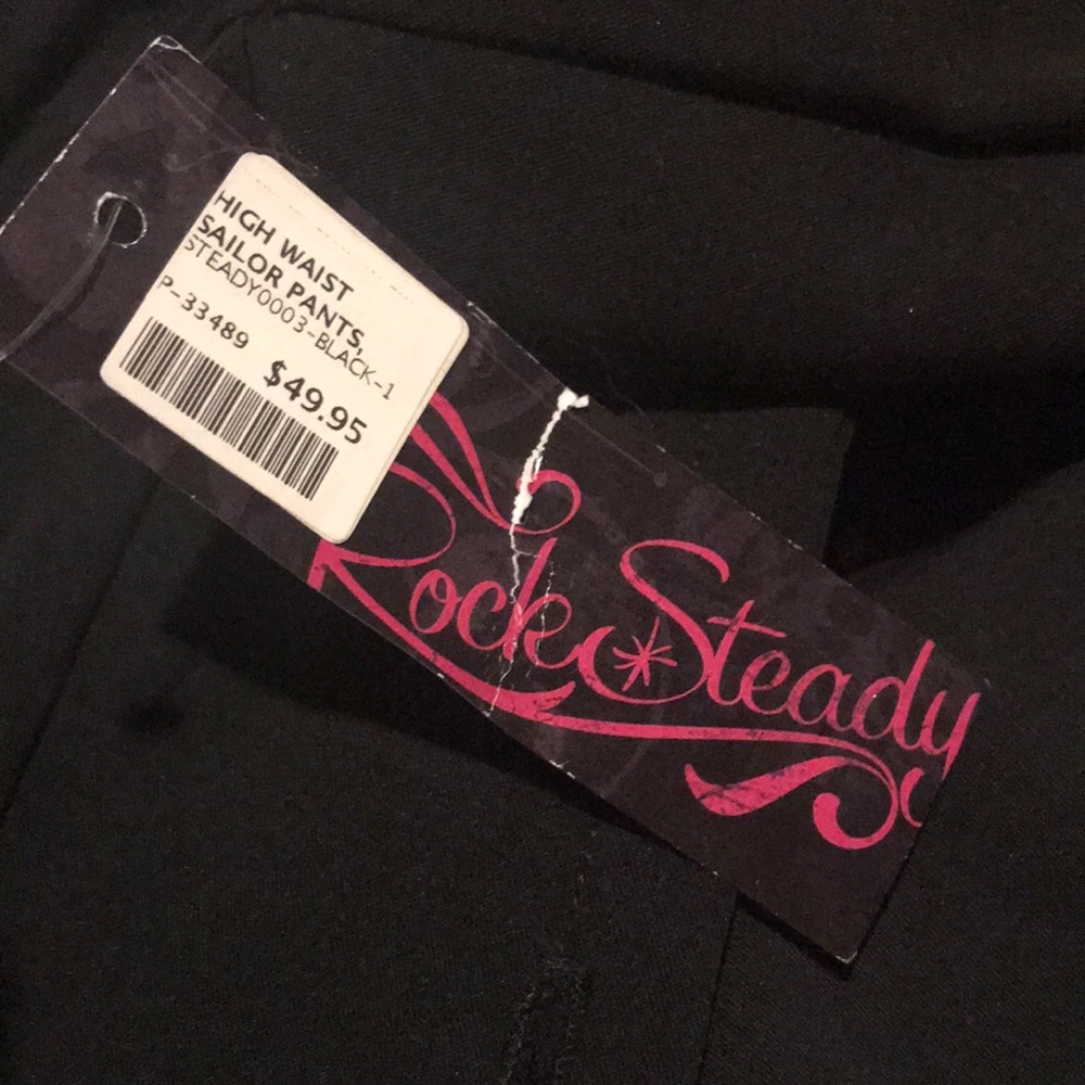 High Waisted Sailor Pants - Picture 5 of 5